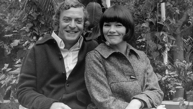Michael Caine and  Glenda Jackson in the The Romantic Englishwoman in 1975