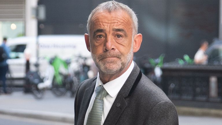 Michael Turner, known professionally as Michael Le Vell, arrives for the phone hacking trial against Mirror Group Newspapers (MGN). over alleged unlawful information gathering at its titles