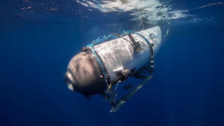 Oceangate's  Titan  Submersible 
Pic:Oceangate
