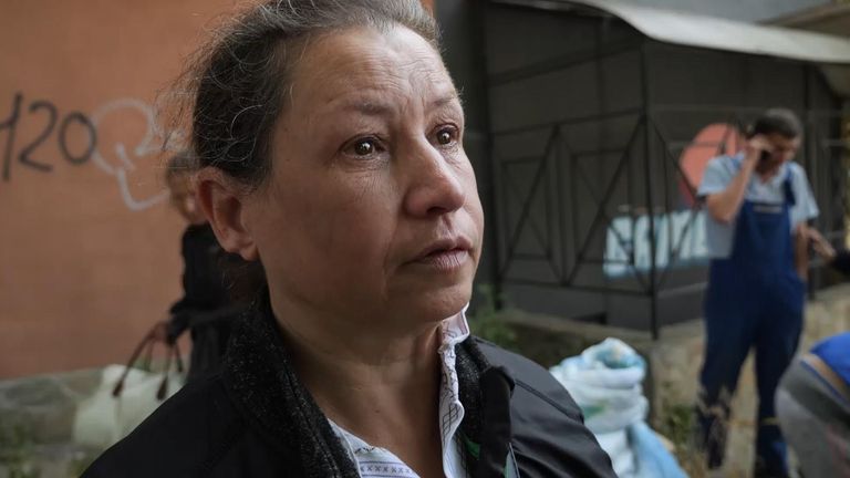 Olga says Russian forces attacked as she fled to Kherson