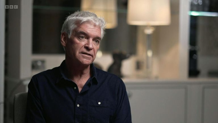 Phillip Schofield speaks to BBC 