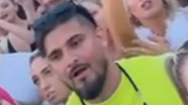 Pic issued by Greater Manchester Police.

Officers are keen to speak to this man in connection with a sexual assault during a Harry Styles concer at around 8.30pm on Wednesday 15th June 2022 at the Old Trafford Cricket Ground.
