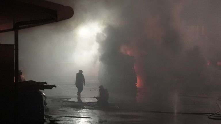 Riots after a teenager shot dead by police in Paris suburb of  Nanterre
 