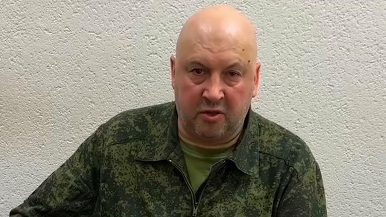 General Sergei Surovikin, the deputy commander of Russia’s forces in Ukraine