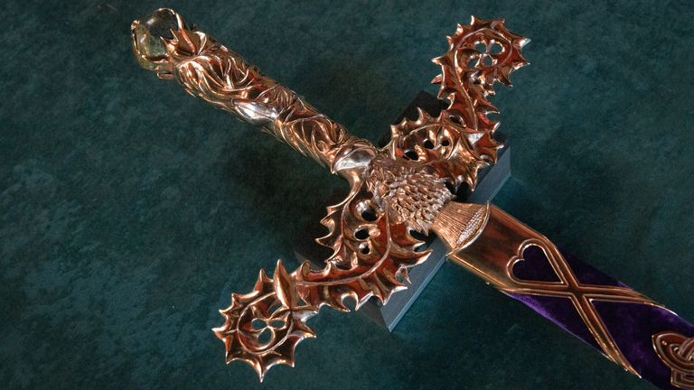 King Charles to receive new sword at Scottish ceremony