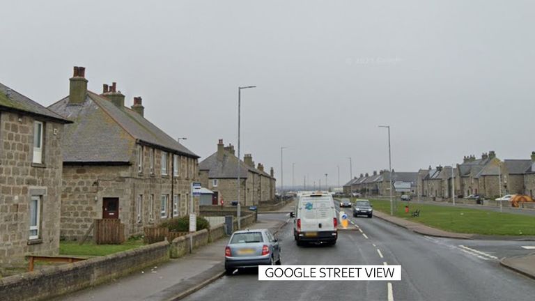Police were called to Watermill Road in Fraserburgh on Sunday evening.