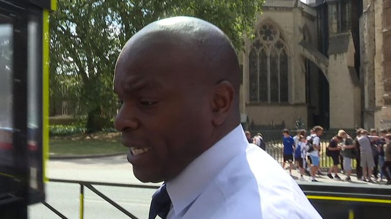 The former Conservative London mayoral candidate is questioned over a party his staff held during lockdown