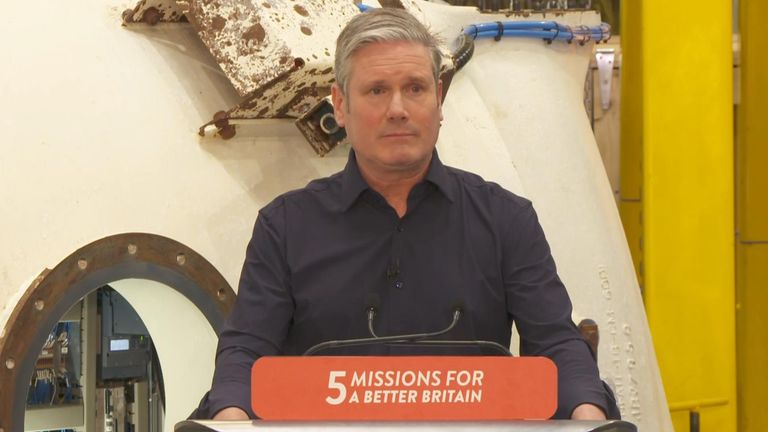 Sir Keir Starmer hits out at what he calls &#39;Tory crap&#39;