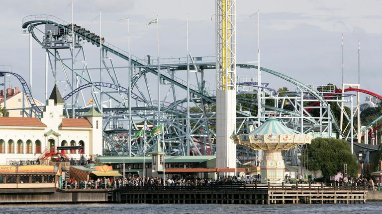 The Jetline rollercoaster pictured in 2009. Pic: AP
