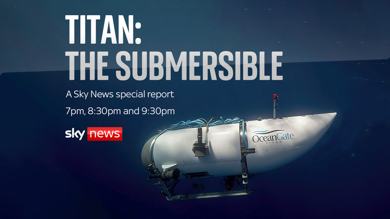Watch a Sky News special report on Titan tonight