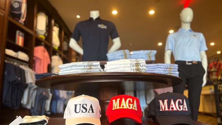 Maga caps Trump Resort