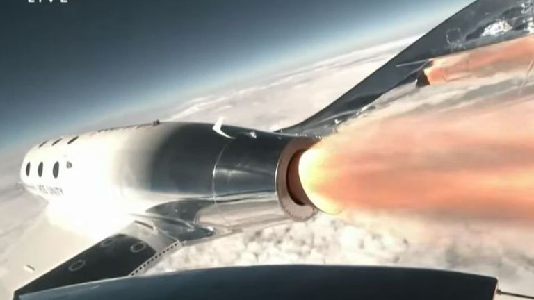 Virgin Galactic completes its first commercial flight into space