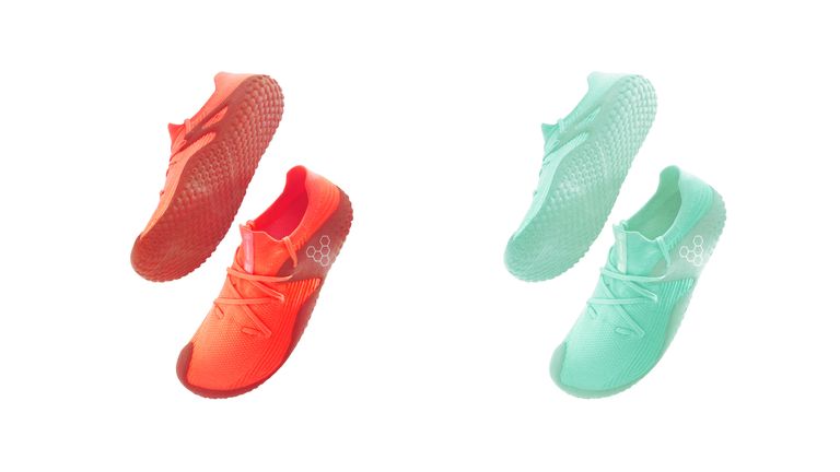 the Vivobiome shoes have the same plimsoll-like weight and feel as the company's standard sneakers
