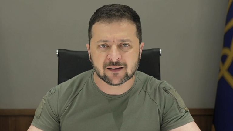 Volodymyr Zelenskyy tells Ukraine Recovery Conference that protecting ...