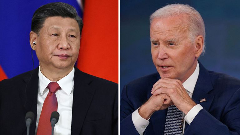  Xi Jinping  and Joe Biden