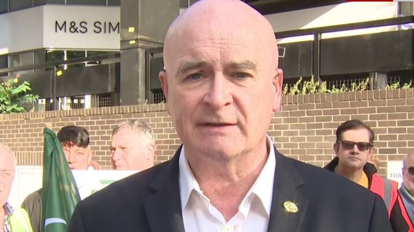 Strikes: RMT's Mick Lynch says the 'dispute is resonating with not only