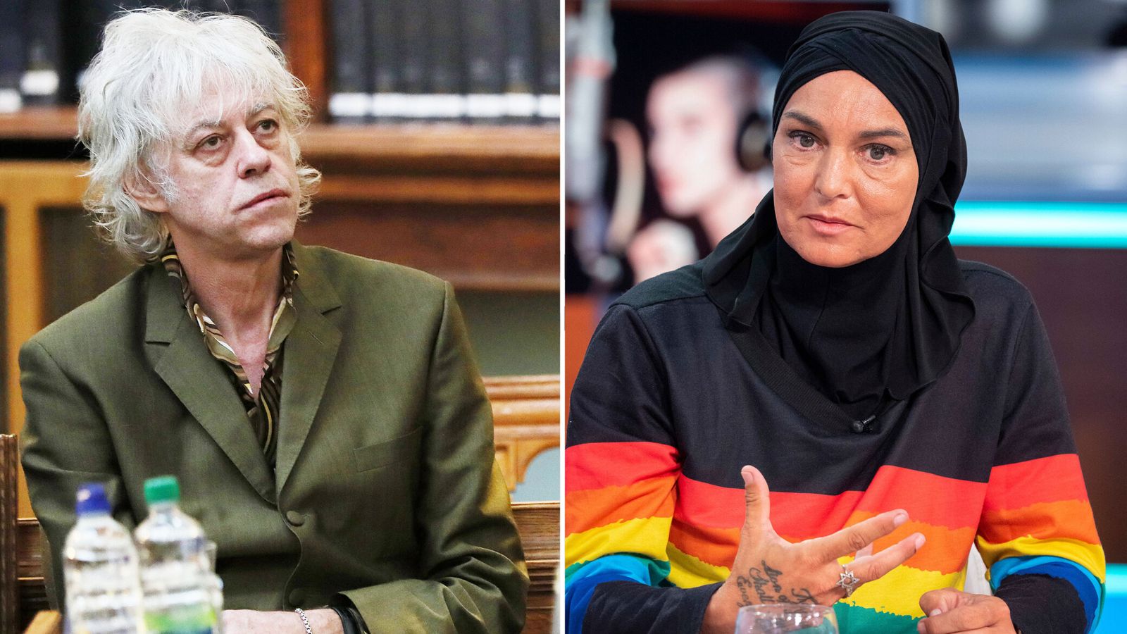 Sinead O'Connor sent texts 'laden with despair' to Bob Geldof in weeks before her death