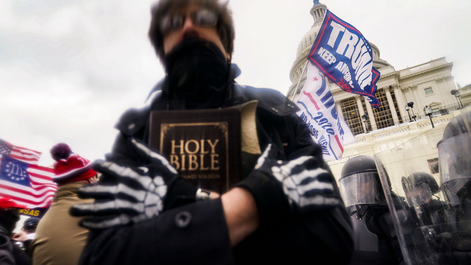 'A spiritual war': Are Christian nationalists threatening to turn the US into a religious state?