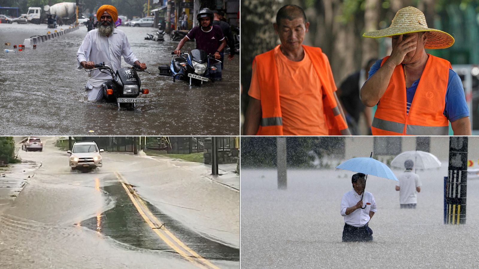 India, US and Japan hit by landslides, heat warnings and deadly flash floods in week of wild world weather 