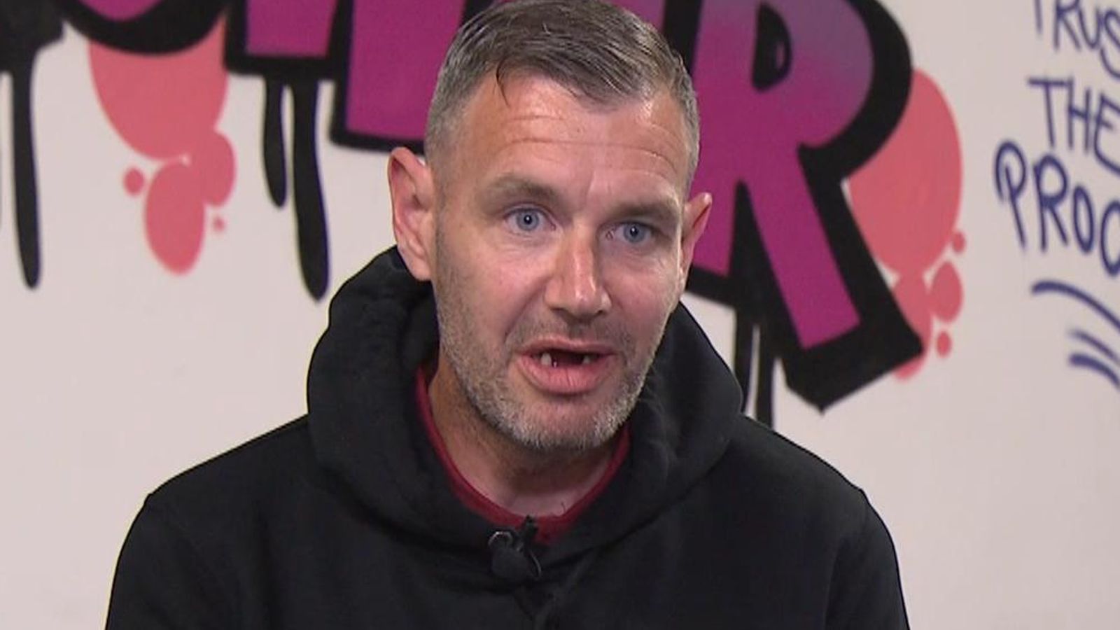 'I was dead for a couple of minutes' Recovering drug addict tells of