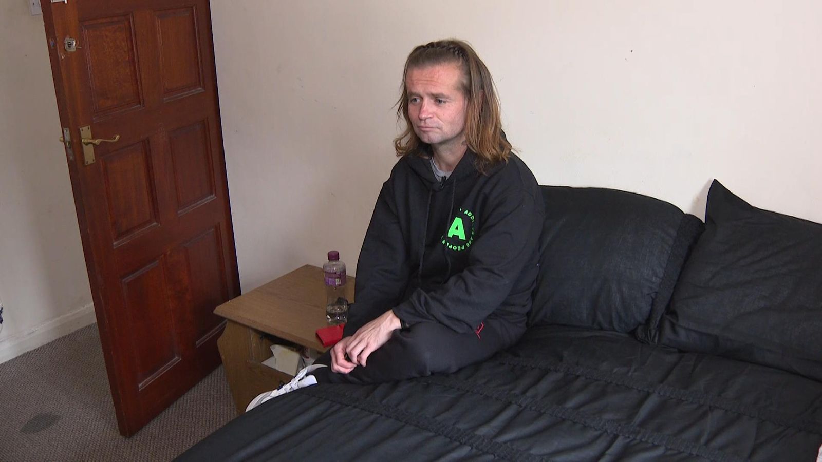 Drug addict who featured in Sky News investigation given second chance by rehabilitation charity
