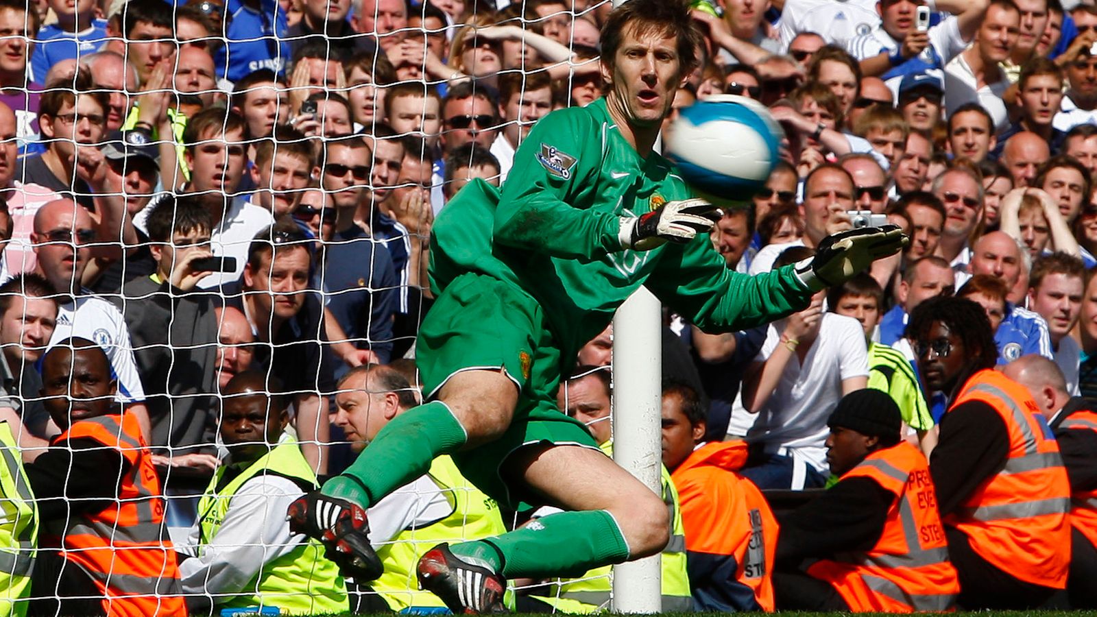 Former Manchester United star Edwin van der Sar remains in intensive care with condition 'still concerning'