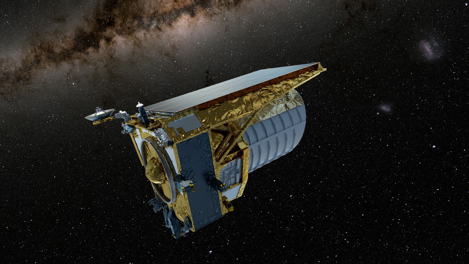 Euclid telescope launches on mission to uncover secrets of dark