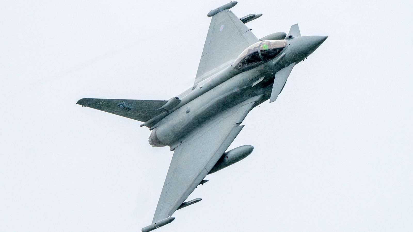 Sonic boom heard after RAF Typhoon fighter jets scrambled to intercept passenger plane