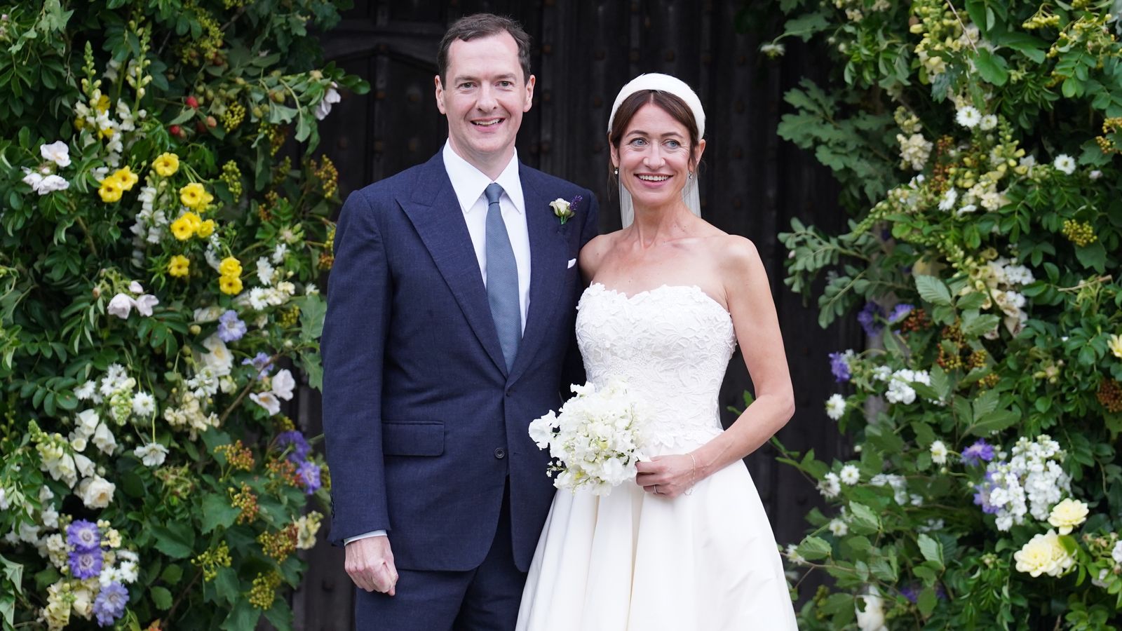George Osborne 'really upset' by 'poison pen' email as he marries former adviser Thea Rogers