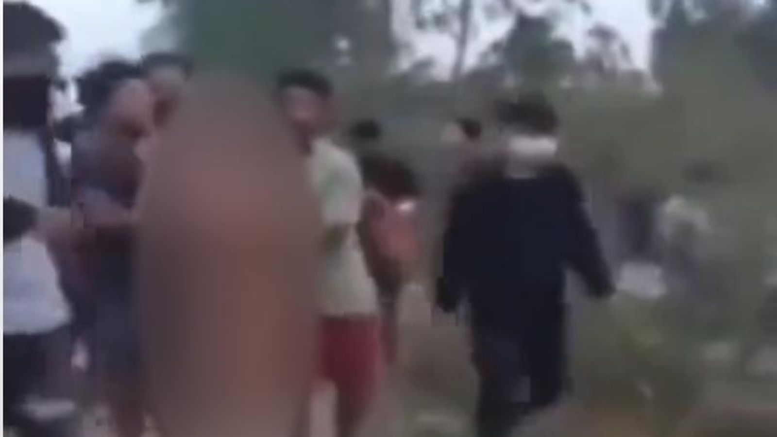 Indian Girl Raped Sex Jungle Mms - Gang rape investigated as video shows abducted Indian women being paraded  naked in Manipur | World News | Sky News