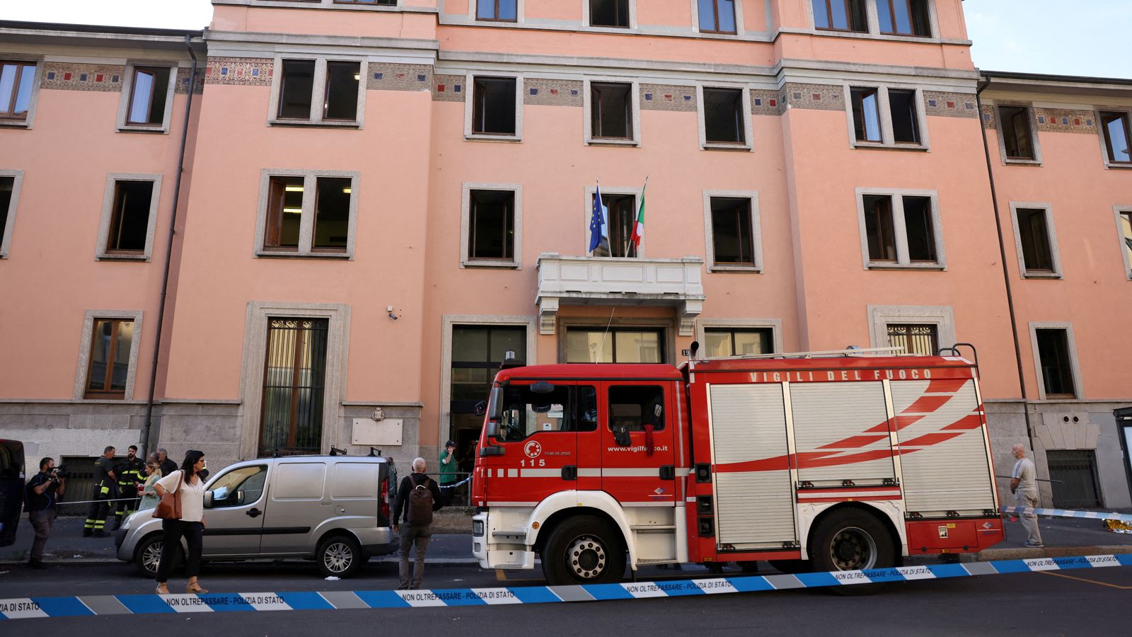 Six dead and 80 injured after fire at Milan retirement home
