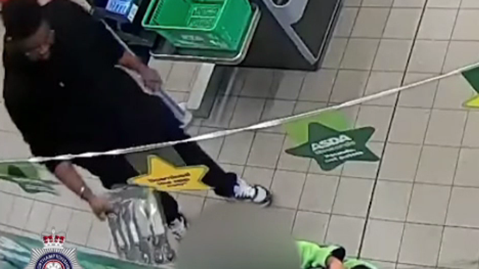 Northamptonshire CCTV footage shows man buying new set of knives after