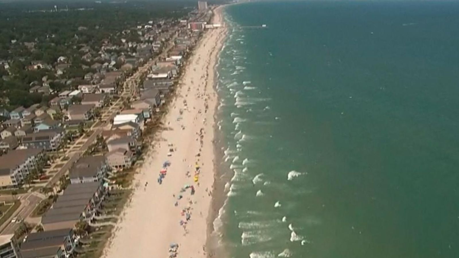 South Carolina sea appears 'more blue' than normal Climate News Sky