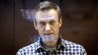 Alexei Navalny. Pic: AP
