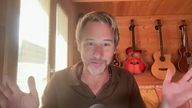 Singer Chesney Hawkes speaks to Sky News about his &#39;terrifying ordeal&#39; on a flight to Barcelona