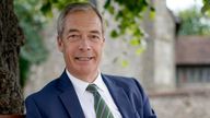 Former Ukip leader Nigel Farage in his local village near Westerham, Kent, following the resignation of NatWest chief executive Dame Alison Rose after she admitted to being the source of an inaccurate story about Mr Farage&#39;s finances. Picture date: Wednesday July 26, 2023.
