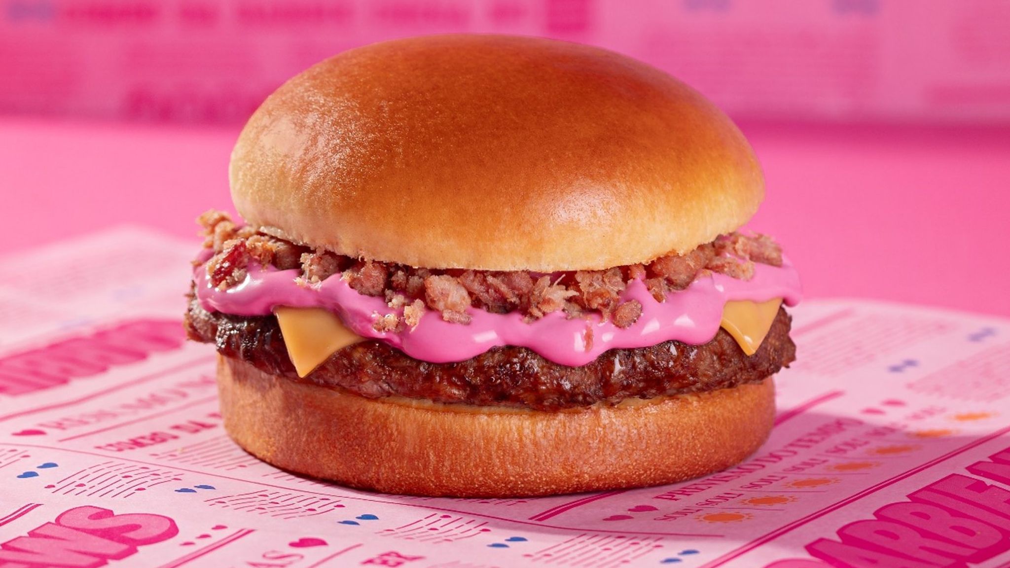 Barbie Inspired Meal Created By Burger