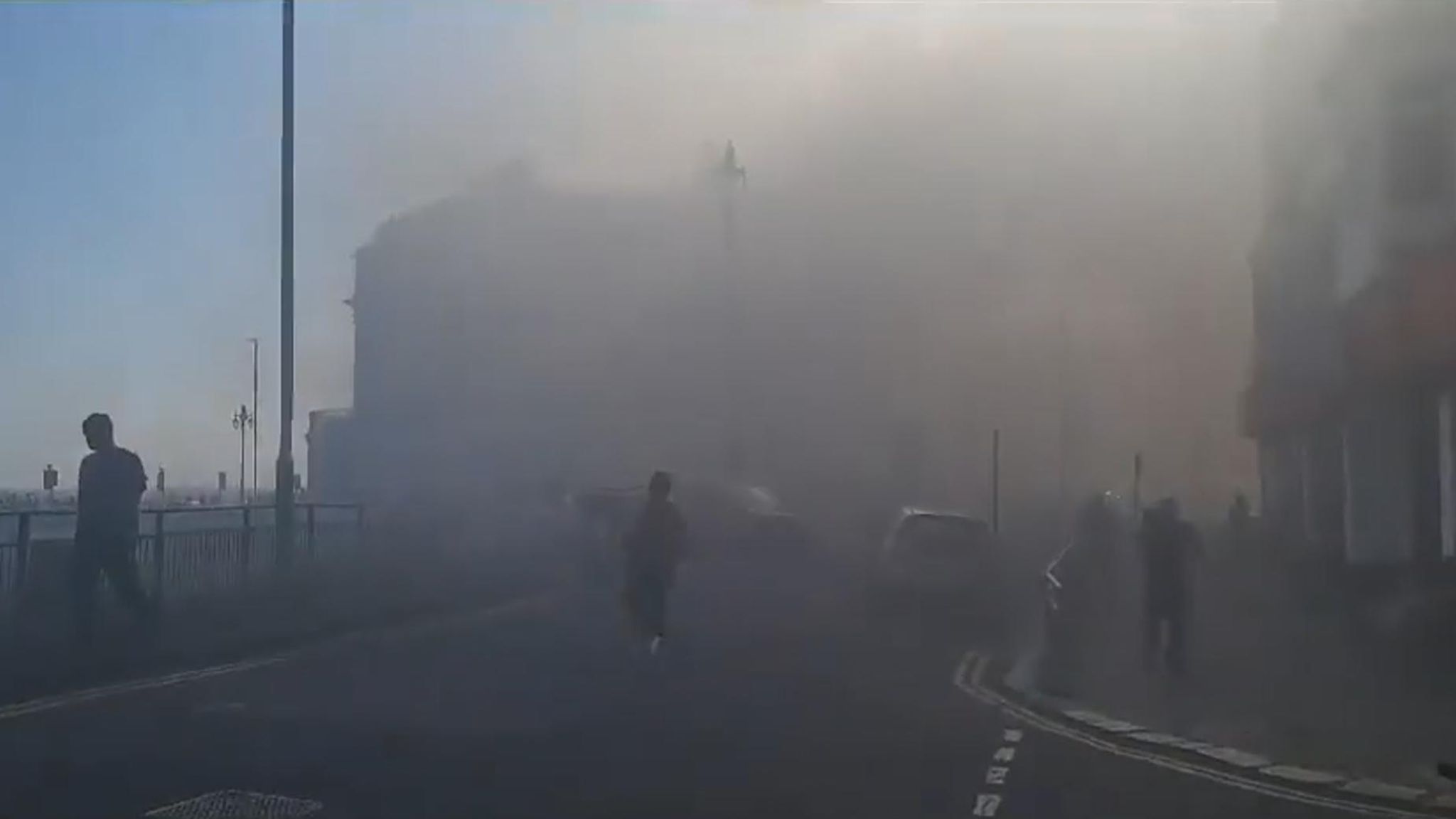 Firefighters tackle blaze at prominent 200yearold hotel on Brighton