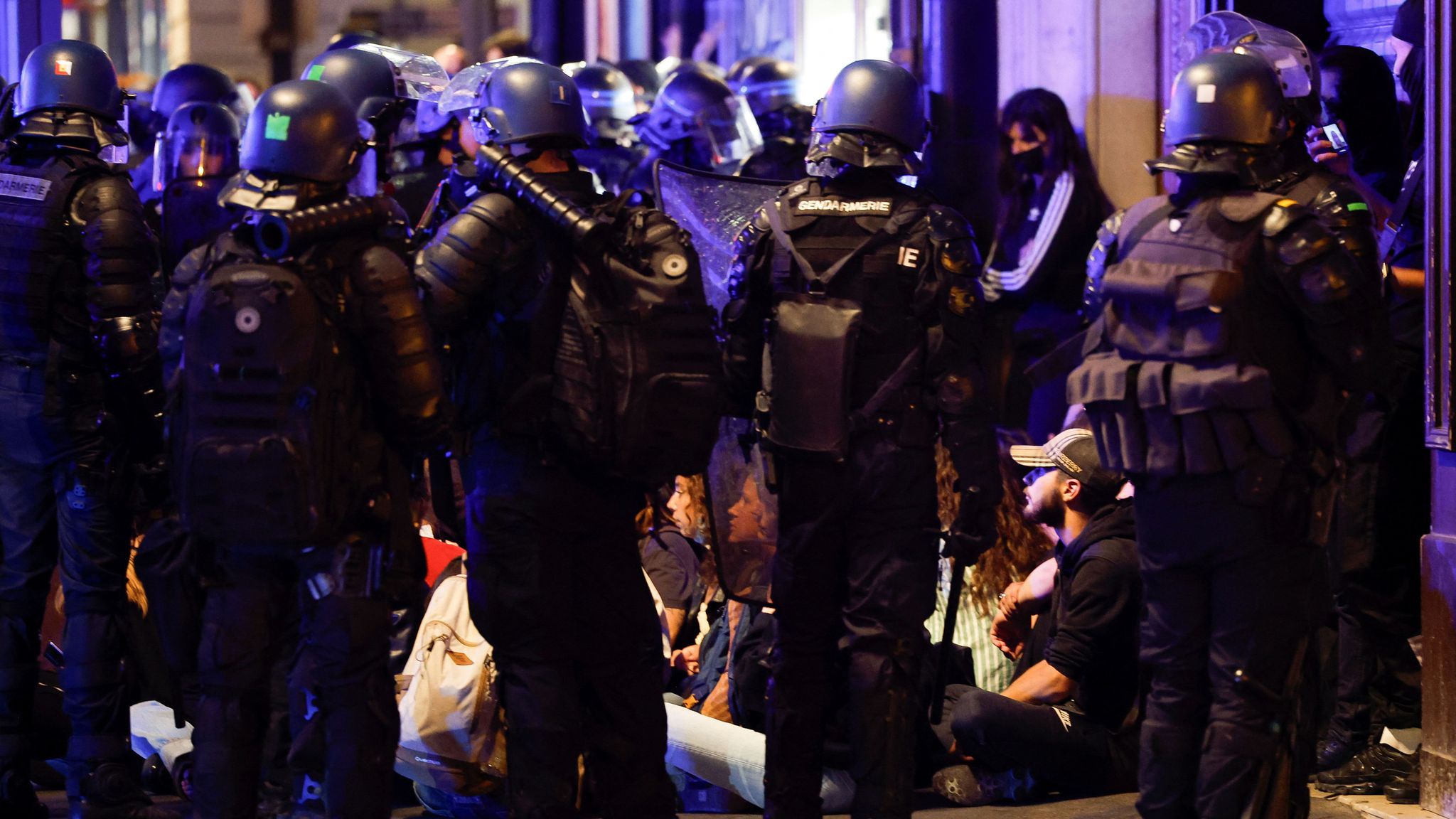 France riots Another night of looting and lawlessness and nobody
