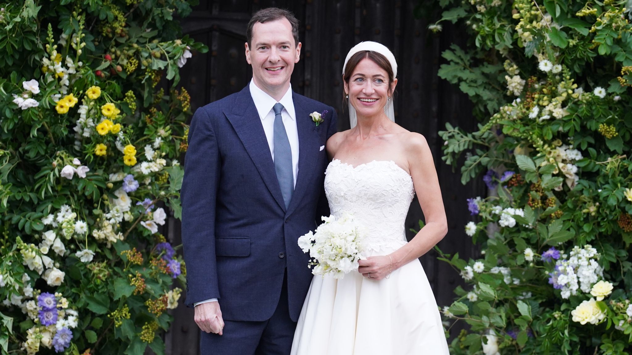 George Osborne Really Upset By Poison Pen Email As He Marries   Skynews George Osborne Wedding 6212706 