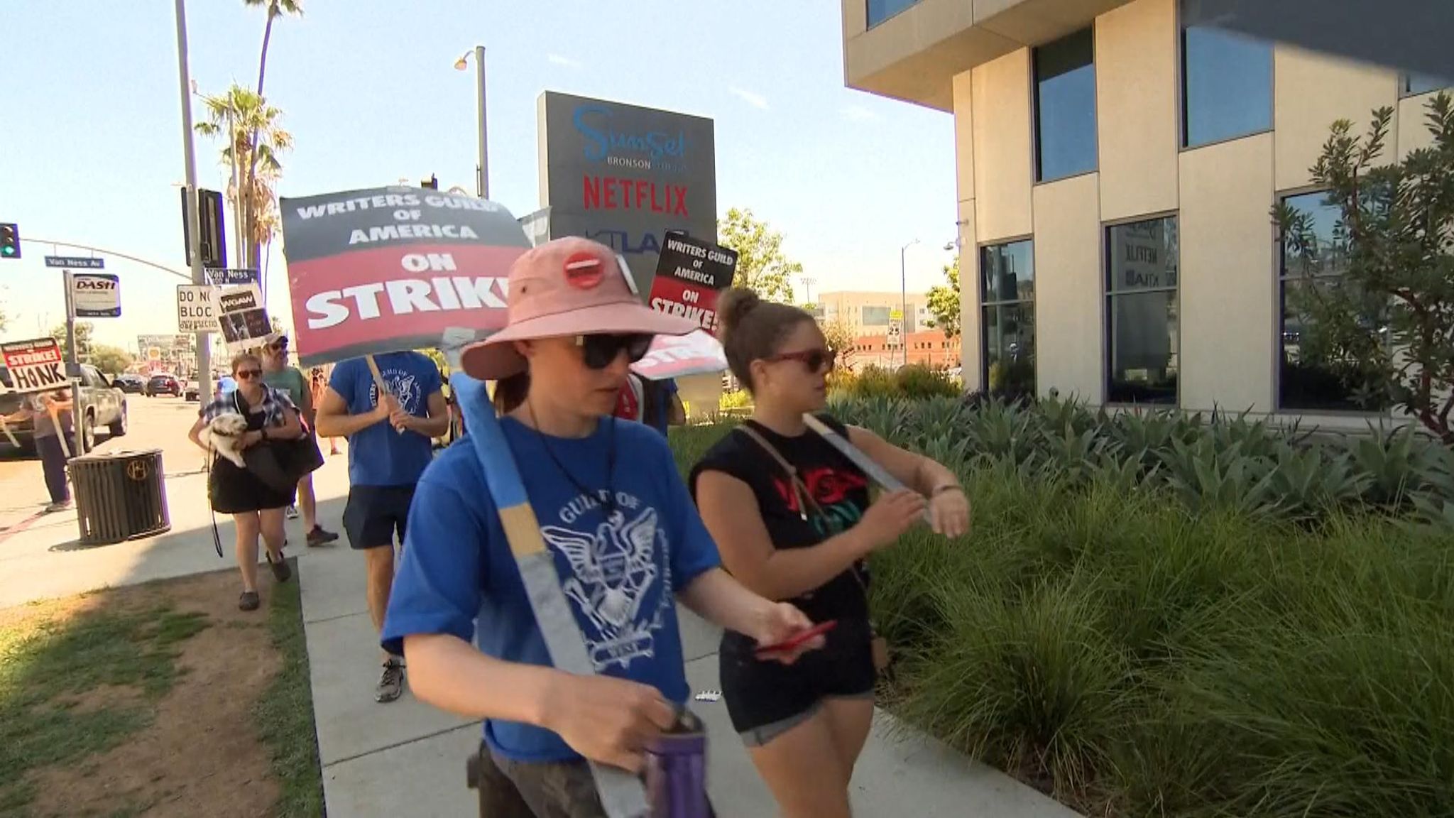 Hollywood strike Hollywood will grind to a complete halt as actors and