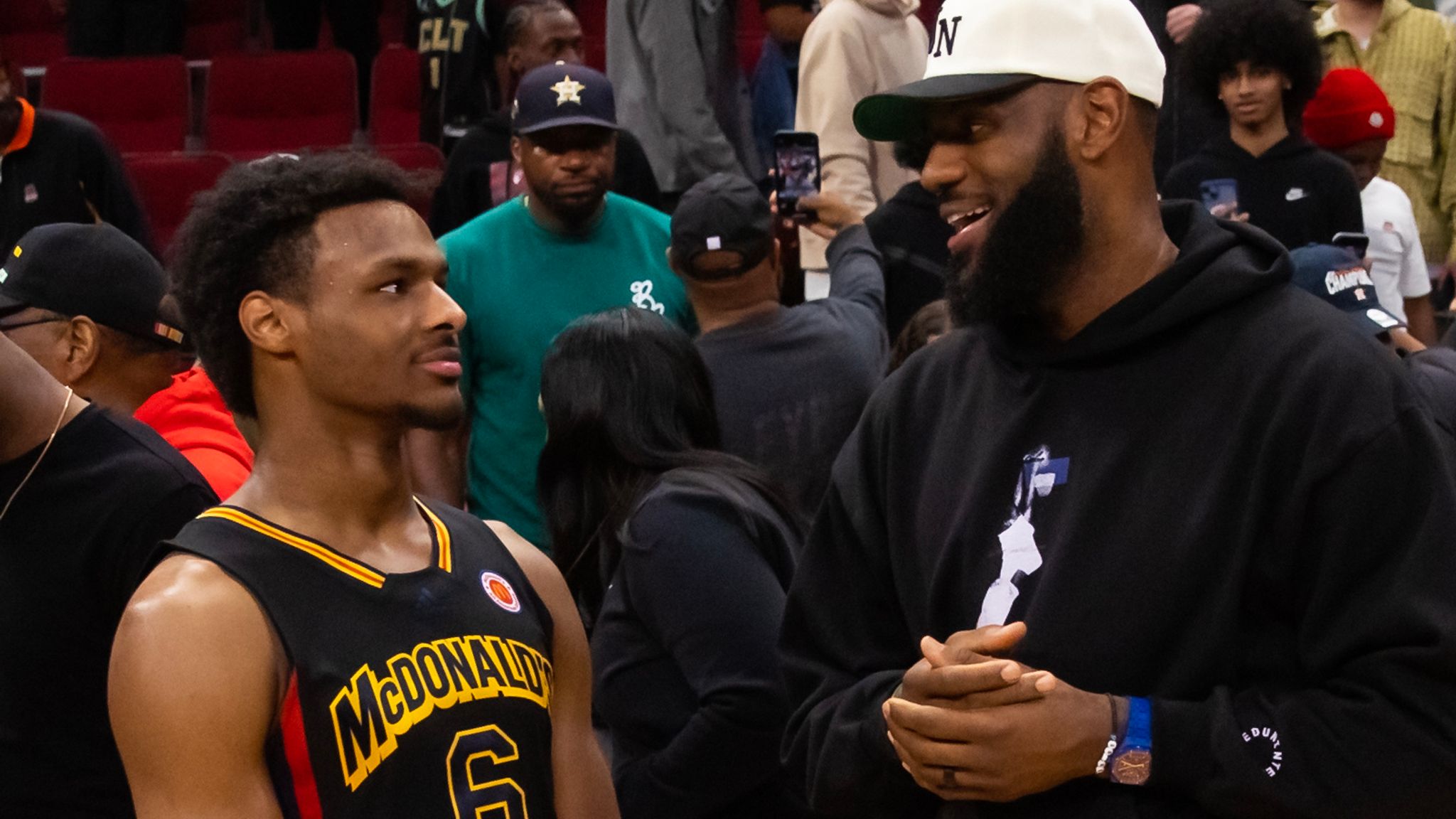 Bronny James stable after suffering cardiac arrest