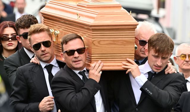 Ronan Keating sings tribute to brother Ciaran at his funeral mass - Vimarsana News
