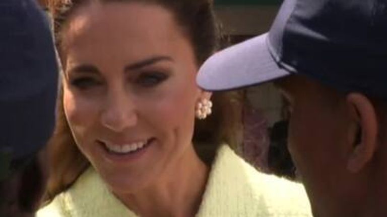 Princess of Wales at Wimbledon 
