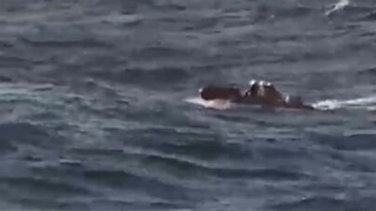 Search and rescue under way to find person swept away in Anglesey
