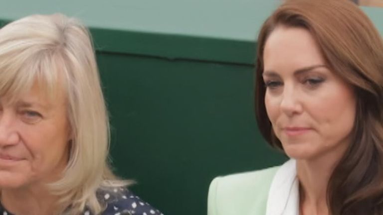 Kate Middleton at Wimbledon