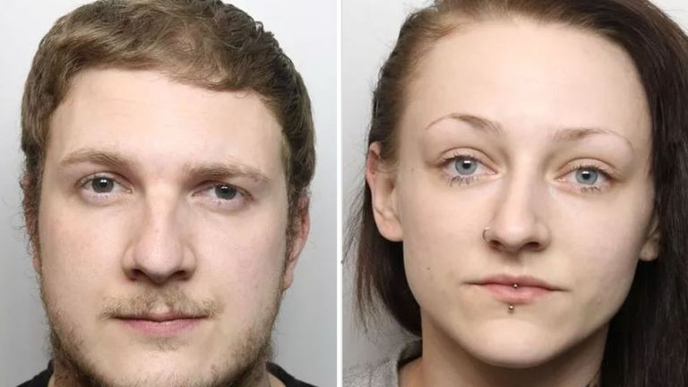 (L-R) Joshua Collard and Rebecca Grocott. Pics: Staffordshire Police