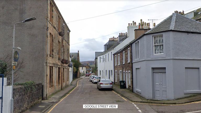 The Shore Street area of Campbeltown