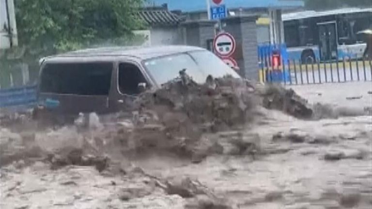 Beijing floods, China