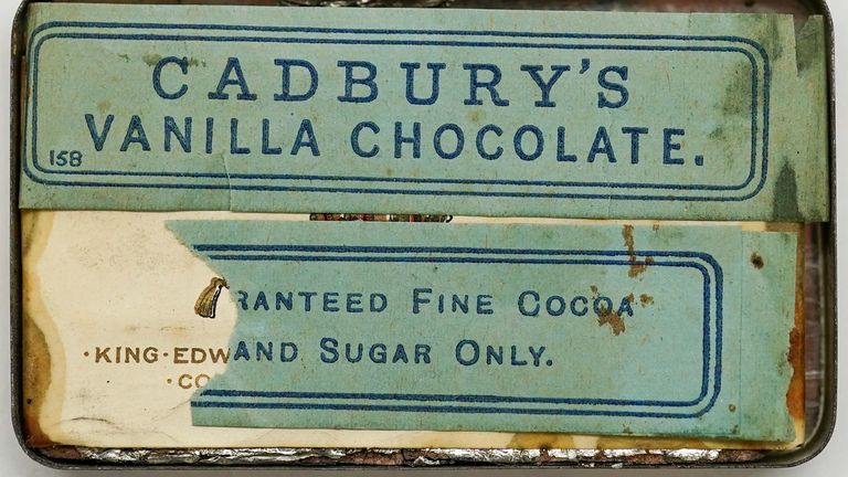 121-year-old Cadbury coronation chocolates to be sold at auction